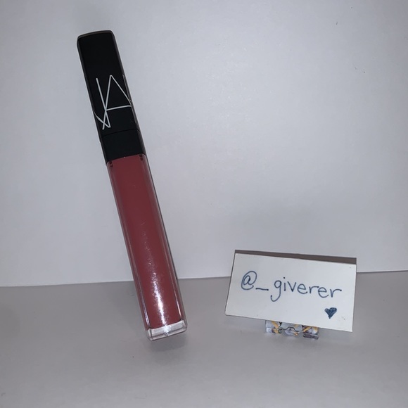 MYTHIC RED ๐ NARS LIP GLOSS NWOB - Picture 2 of 12